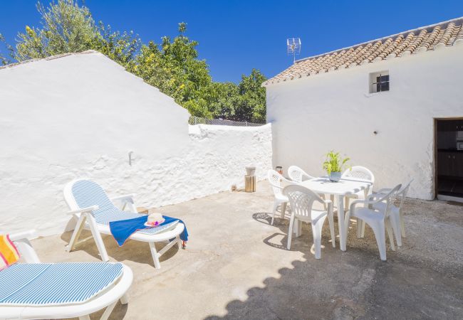 Terraza de esta finca en Coín