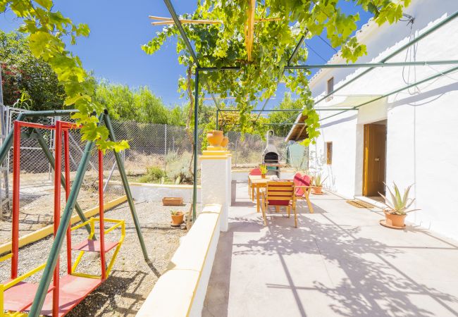 Terraza de esta finca en Coín
