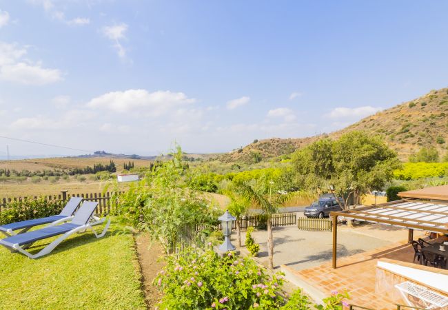 Vistas de esta casa rural en Pizarra
