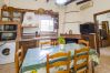 Cocina de esta casa rural en Pizarra