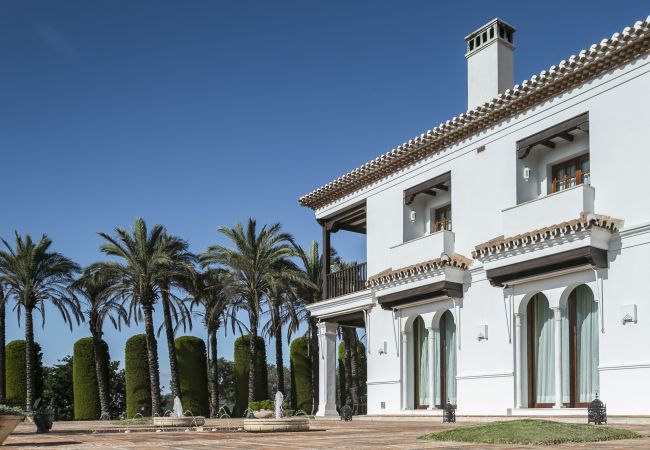 Exterior de esta villa de lujo en Málaga