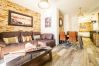 Salón comedor de este apartamento en el centro de Alhaurín