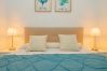 Cama de este apartamento en Cártama