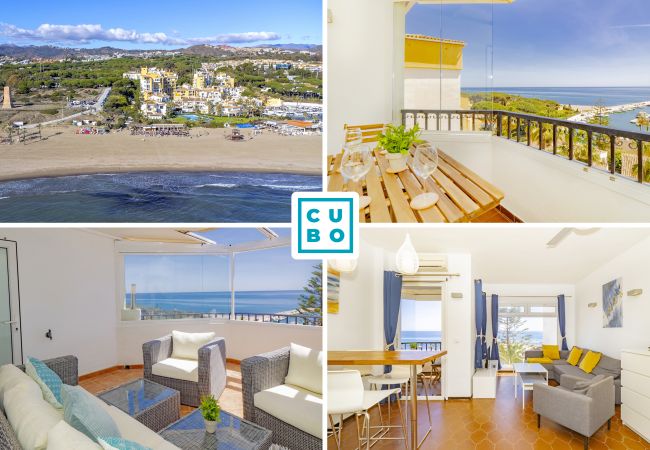 Apartamento vacacional en Marbella con impresionantes vistas al mar para 6 personas.