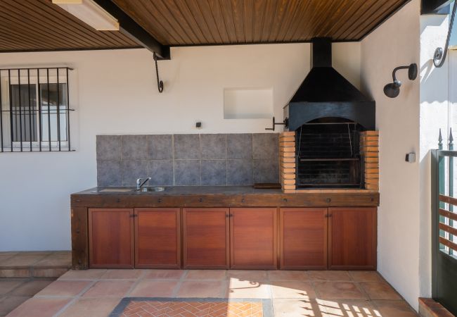 barbacoa, casa rural, turismo en Málaga