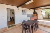 barbacoa, exterior, casa rural