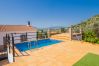 piscina privada, vistas, montaña