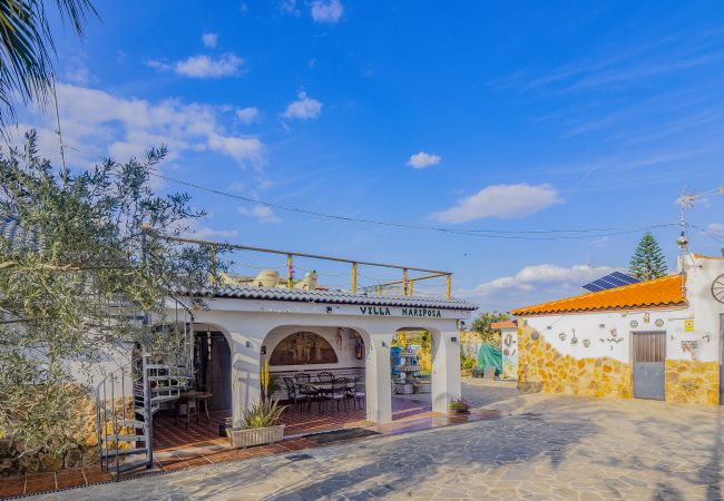 Villa en Estación de Cártama - Cubo's Villa Mariposa Cartama