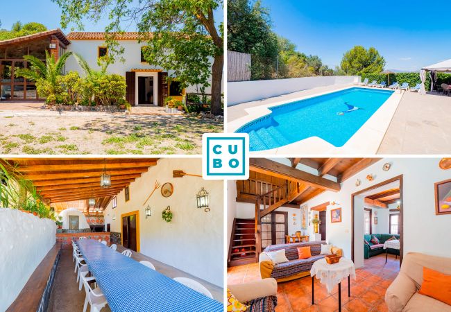 Encantador cortijo en Cártama con piscina y capacidad para 11 personas.