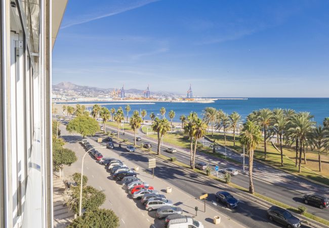 Apartamento en Málaga - Cubo's Apartamento Seaview Port & Free Parking