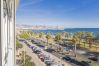 Apartamento en Málaga - Cubo's Apartamento Seaview Port & Free Parking