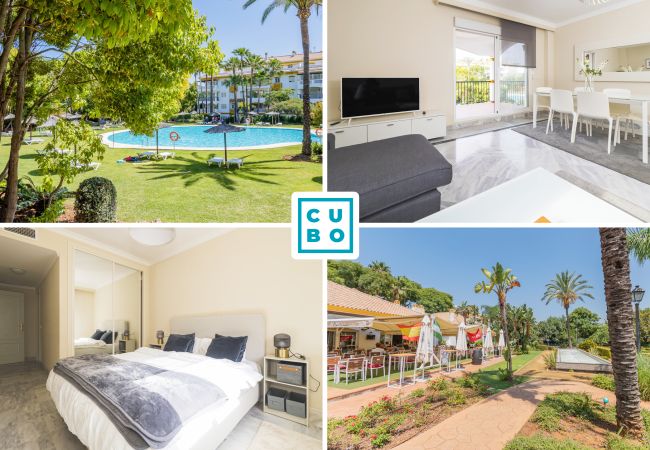 Encantador apartamento en Marbella para 4 personas con piscina y parking