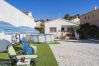 Casa rural con piscina para 12 personas en Málaga