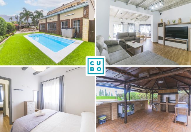 Casa vacacional con piscina compartida para 6 personas.