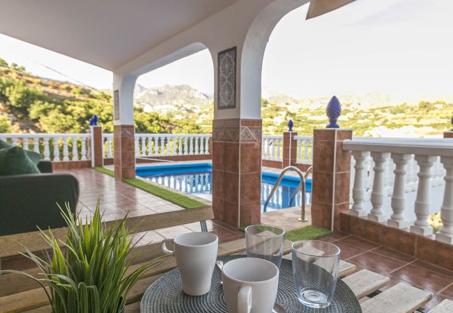 Casa rural en Nerja - .Villa Marimel Con Piscina Privada