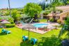 Heated pool of this villa in Alhaurín de la Torre