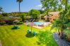 Heated pool of this villa in Alhaurín de la Torre