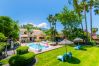 Heated pool of this villa in Alhaurín de la Torre