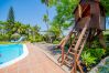 Heated pool of this villa in Alhaurín de la Torre