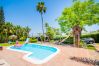 Heated pool of this villa in Alhaurín de la Torre