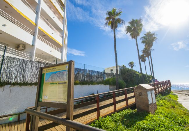 Beach near this apartment in Mijas Costa