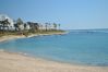 Beach near this apartment in Mijas Costa