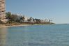 Beach near this apartment in Mijas Costa