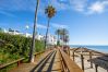 Beach near this apartment in Mijas Costa