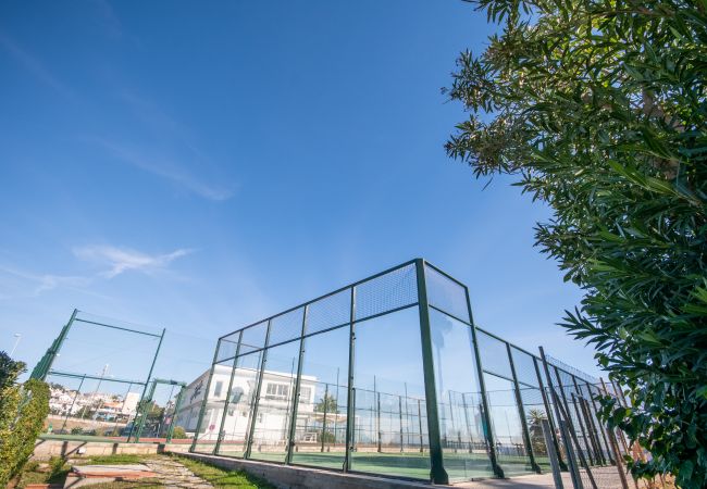 Paddle tennis court of this apartment in Mijas Costa