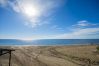 Beach near this apartment in Mijas Costa