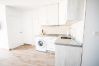 Kitchen of this apartment in Mijas Costa