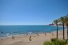 Beach near this apartment in Benalmádena