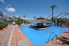 Community pool of this apartment in Benalmádena