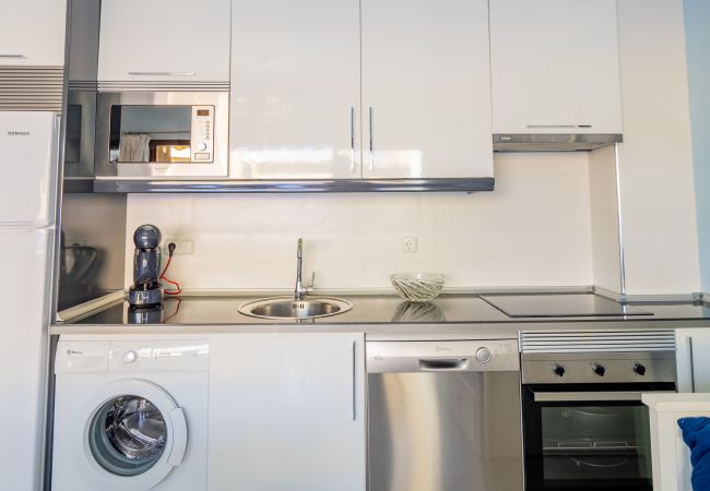 Kitchen of this apartment in Torremolinos