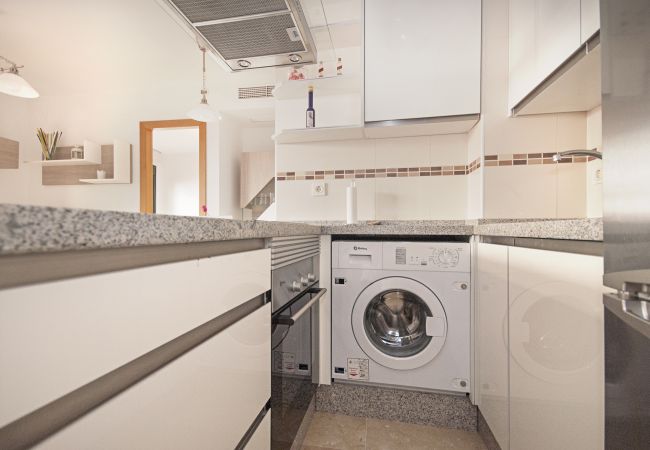 Kitchen of this apartment in Fuengirola