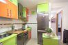 Kitchen of this apartment in Fuengirola