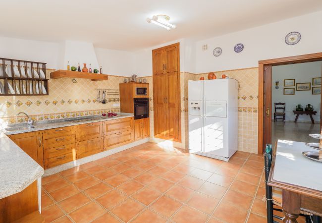 Kitchen of this farm in Alhaurín el Grande