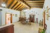 Dining room of this farm in Alhaurín el Grande