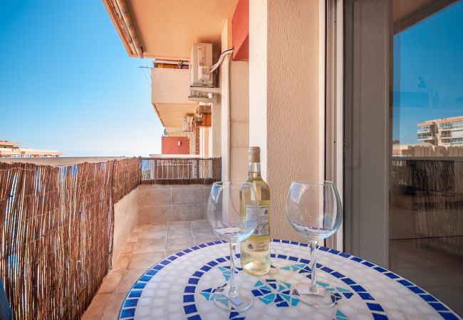 Terrace of this apartment in Benalmádena