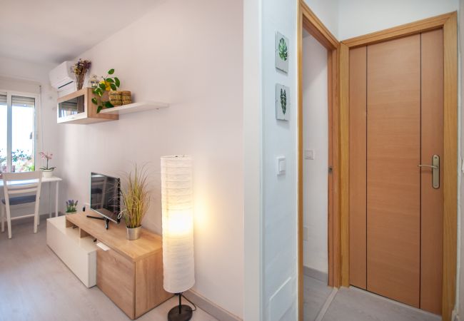 Entrance of this apartment in Benalmádena