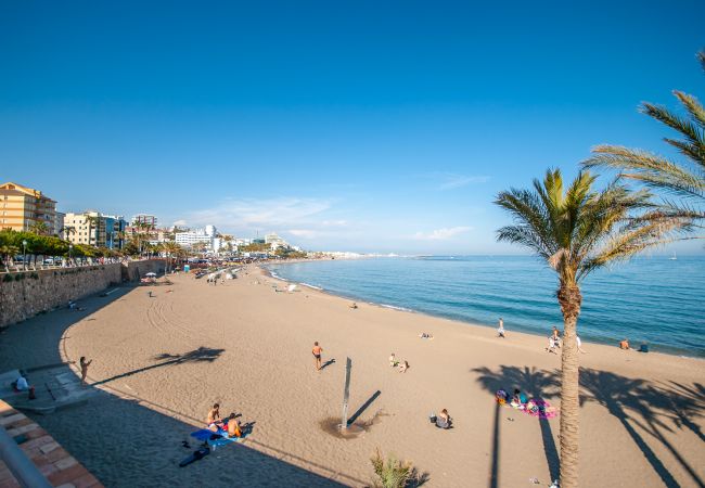 Beach near this apartment in Benalmádena