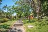 Garden of this apartment in Benalmádena