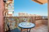 Terrace of this apartment in Benalmádena