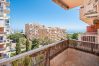 Terrace of this apartment in Benalmádena