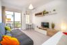 Living room of this apartment in Benalmádena