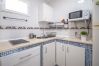 Kitchen of this apartment in Benalmádena