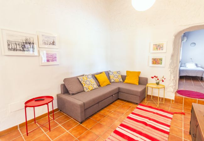 Living room of this rural house in Alhaurín el Grande