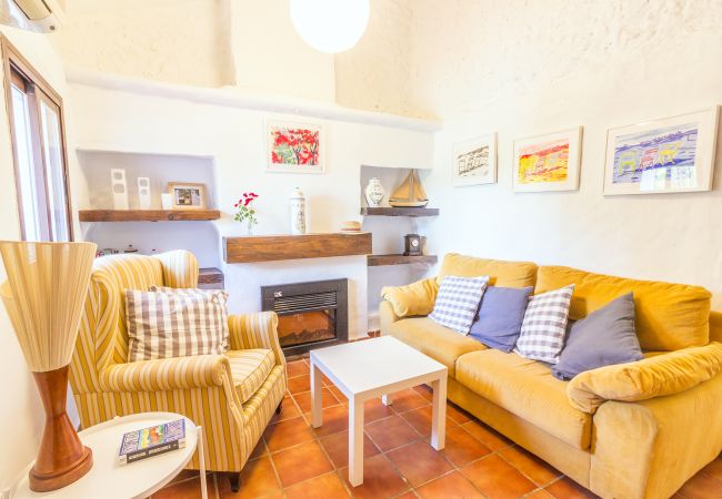 Living room of this rural house in Alhaurín el Grande