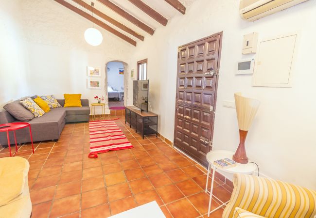 Living room of this rural house in Alhaurín el Grande