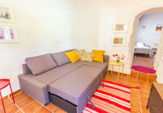 Living room of this rural house in Alhaurín el Grande